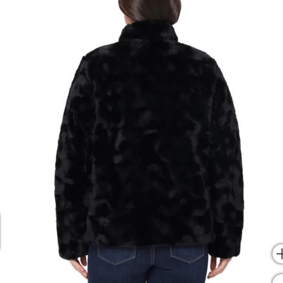 🎈SALE Nicole Miller Reversible Jacket Black Choose Size NWT - Picture 6 of 9